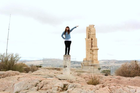 Don't ask how I got up there